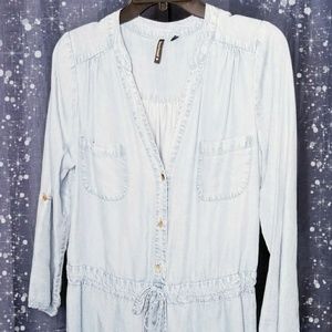 Light Blue Jean Jumper